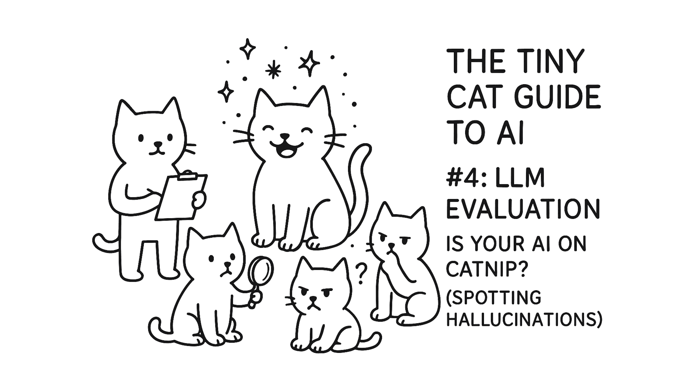 The Tiny Cat Guide to AI #4: LLM Evaluation